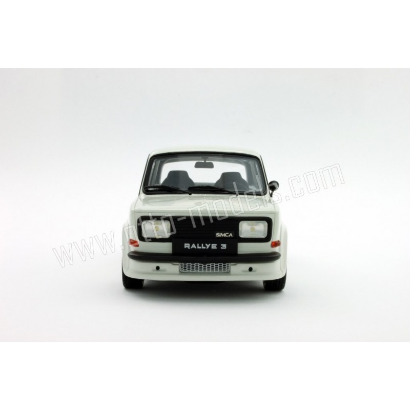 Simca 1000 Rallye 3 Blanc Ibiza 1977