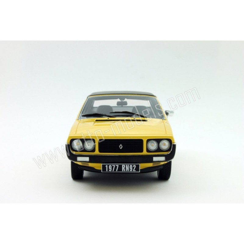 Renault 17 Ph.2 Gordini Jaune Tournesol 1977
