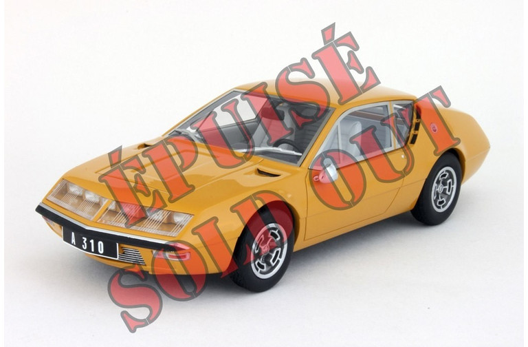 Alpine A310 VE 1600 Safran Yellow 1971