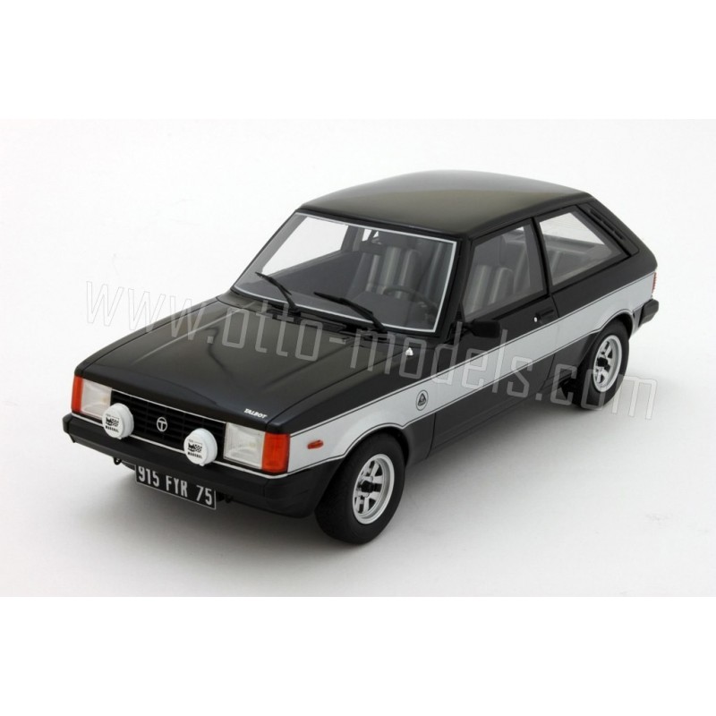 Talbot Sunbeam Lotus Embassy Black with silver stripes 1979