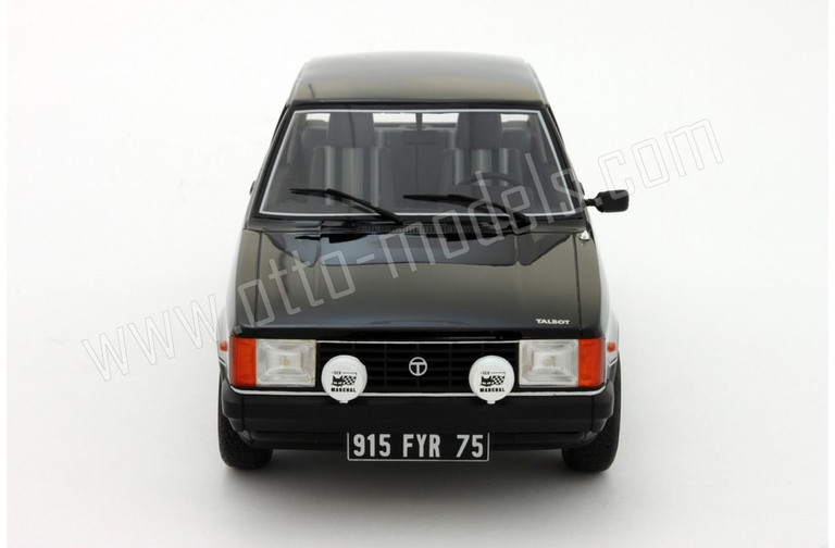 Talbot Sunbeam Lotus Embassy Black with silver stripes 1979