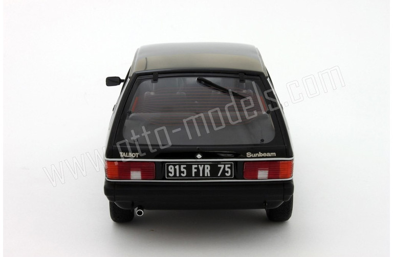 Talbot Sunbeam Lotus Embassy Black with silver stripes 1979