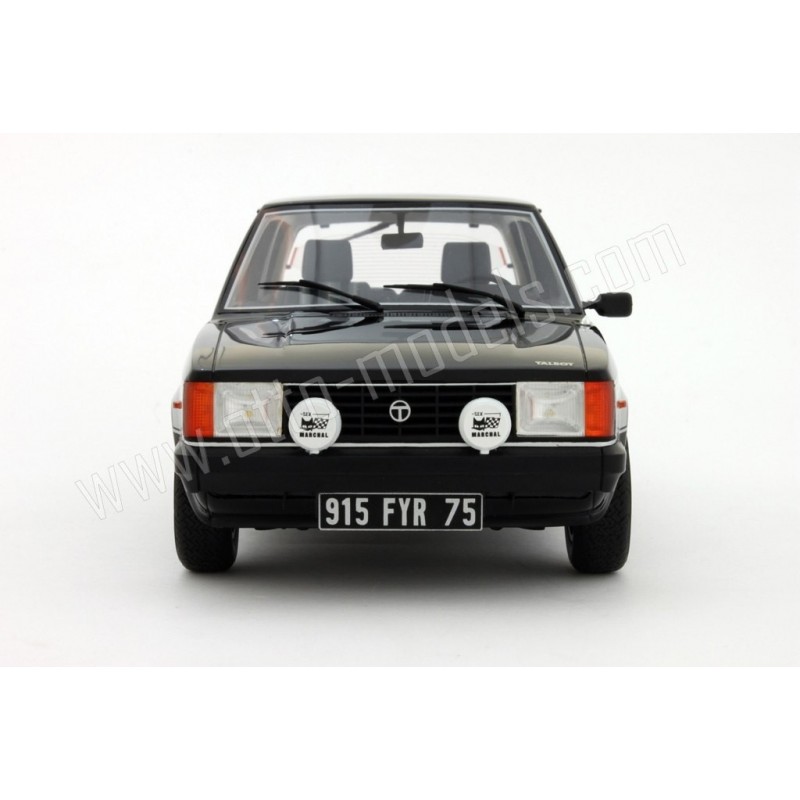 Talbot Sunbeam Lotus Embassy Black with silver stripes 1979