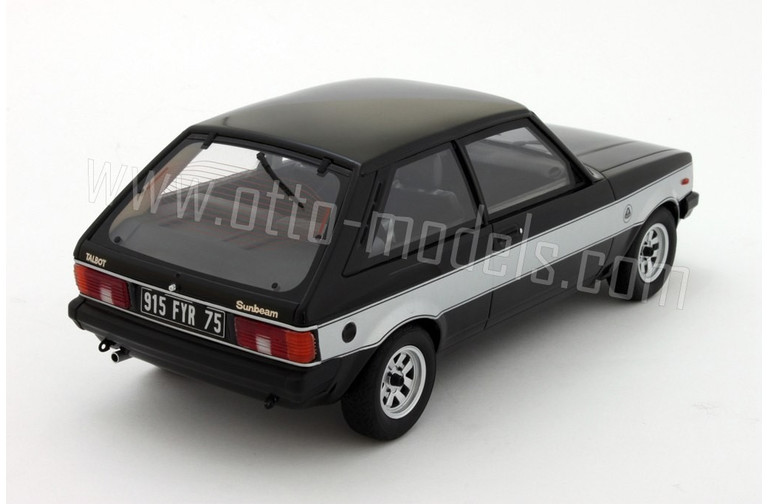 Talbot Sunbeam Lotus Embassy Black with silver stripes 1979
