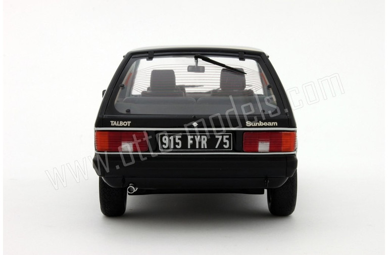 Talbot Sunbeam Lotus Embassy Black with silver stripes 1979