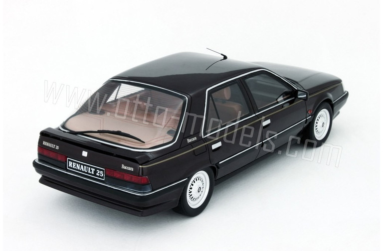 Renault 25 Baccara V6 2.5 Litres Turbo Sherry Black 1988