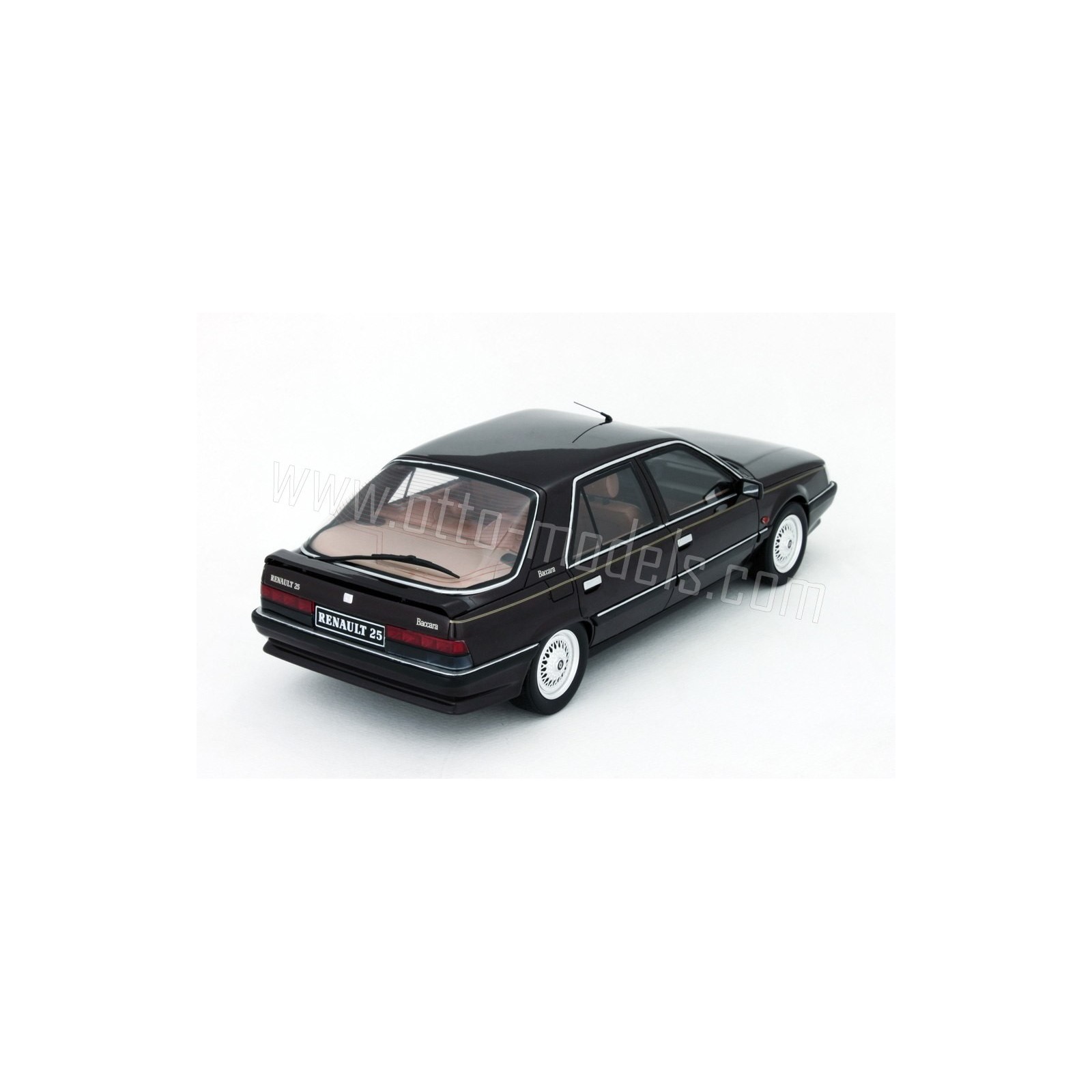 Renault 25 Baccara V6 2.5 Litres Turbo Sherry Black 1988
