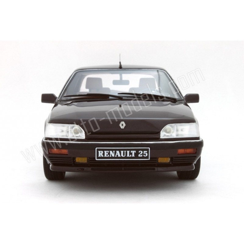 Renault 25 Baccara V6 2.5 Litres Turbo Sherry Black 1988