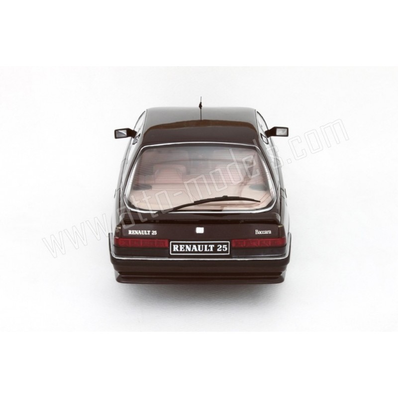 Renault 25 Baccara V6 2.5 Litres Turbo Sherry Black 1988