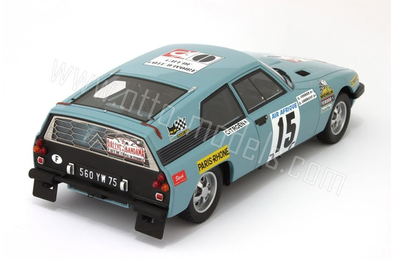 Citroën SM Prototype Rallye Bleu Camargue 1973