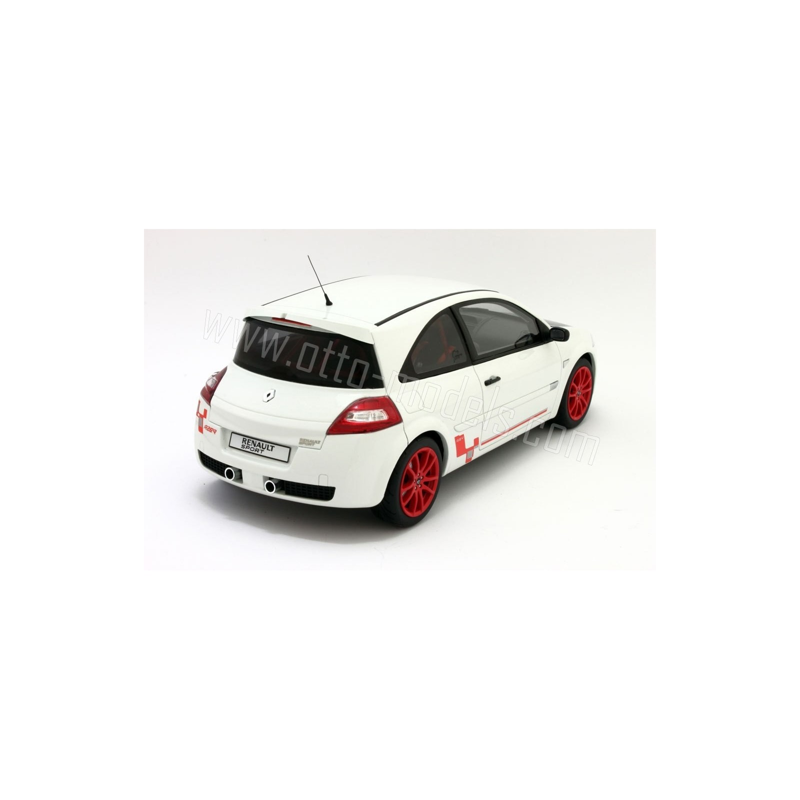 Renault Megane 2 R26-R Blanc Glacier 2008