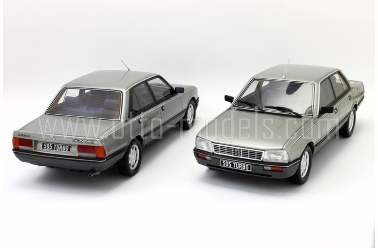 Peugeot 505 Turbo Injection Gris Argent Metal - Gris Winchester 1984