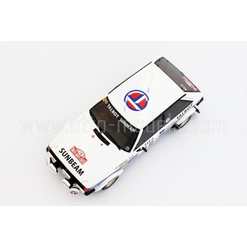 Talbot Lotus Rallye Gr.2 Rallye Monte-Carlo 1981