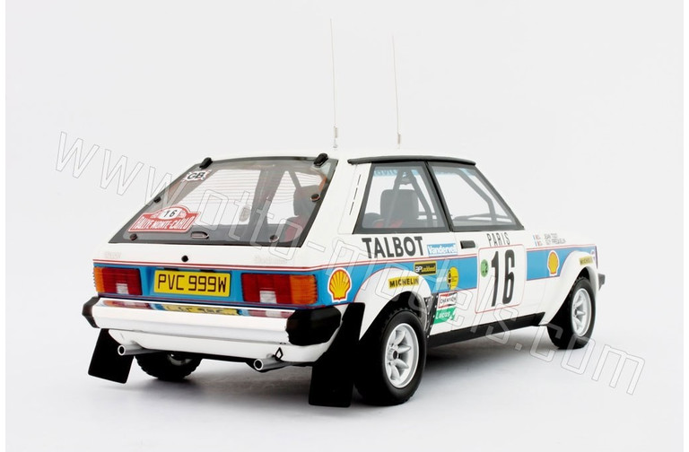Talbot Lotus Rallye Gr.2 Rallye Monte-Carlo 1981
