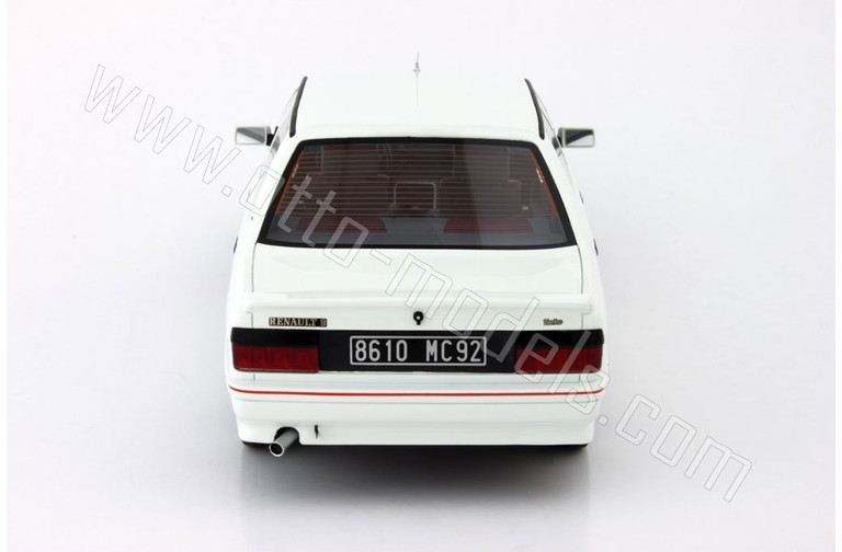 Renault 9 Turbo Blanc Panda 348 1987