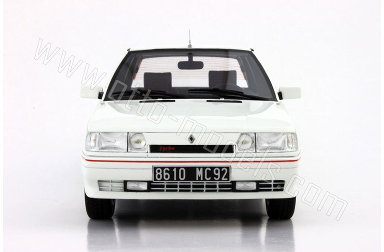 Renault 9 Turbo Blanc Panda 348 1987