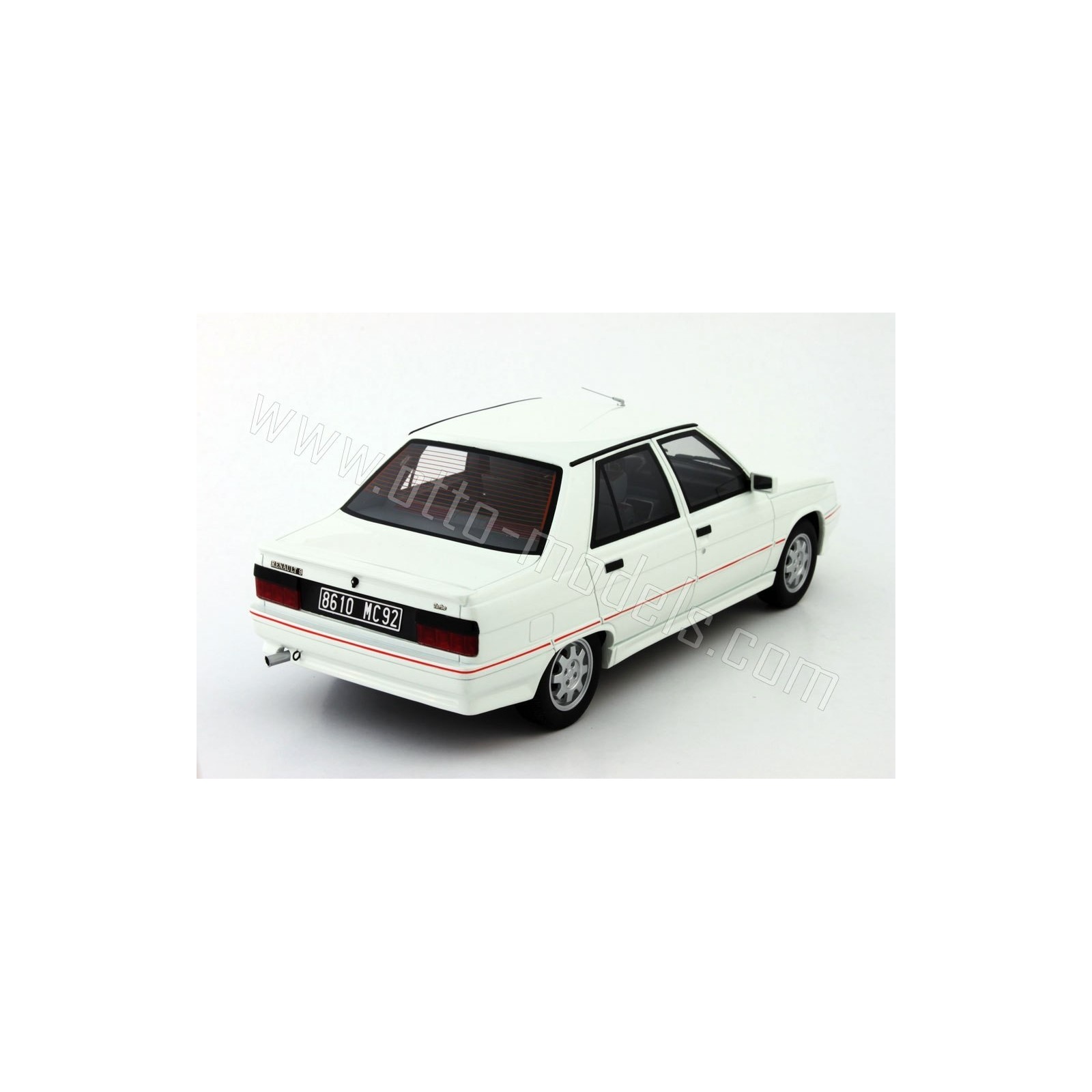 Renault 9 Turbo Blanc Panda 348 1987