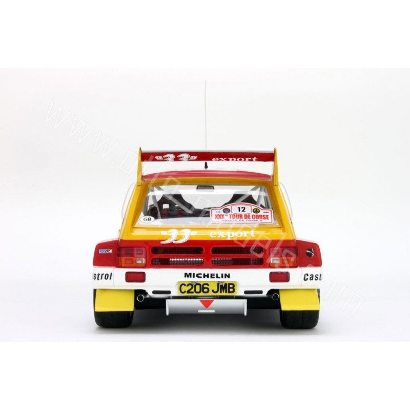 MG Metro 6R4 Tour de Corse 1986