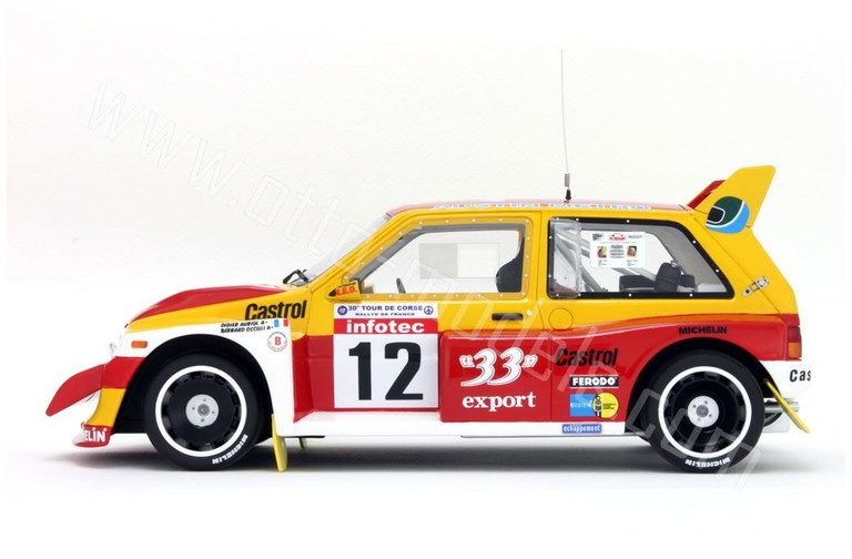 MG Metro 6R4 Tour de Corse 1986