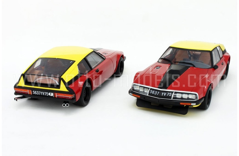 Citroën SM Prototype Michelin Red/Black/Yellow 1973