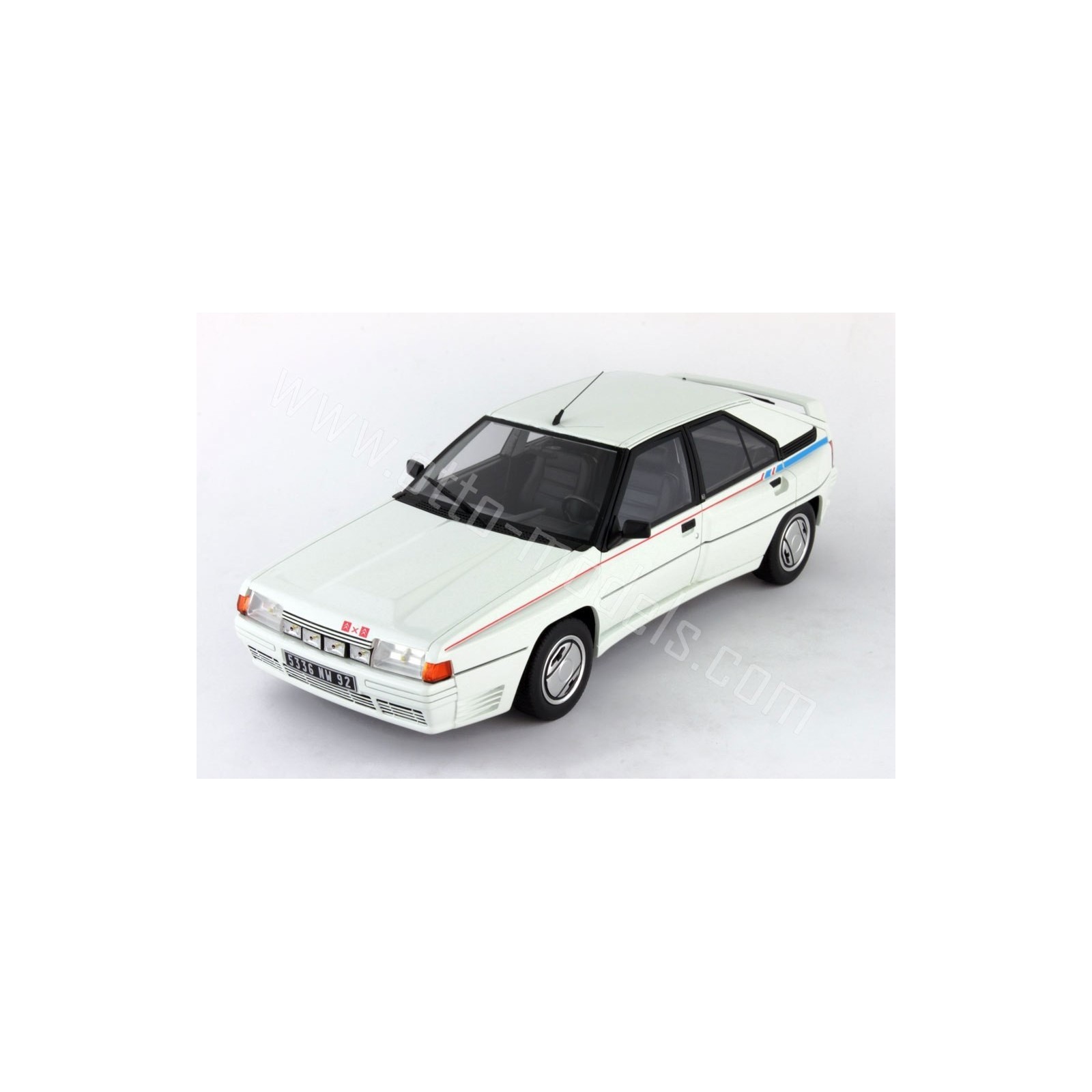 Citroën BX 4TC Client Série 200 Blanc Meije 1985