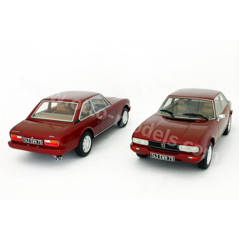 Peugeot 504 Ph.3 V6 Coupe Rouge Amarillys 1981