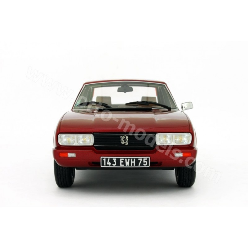 Peugeot 504 Ph.3 V6 Coupe Rouge Amarillys 1981
