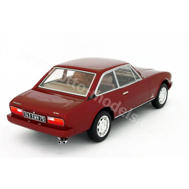 Peugeot 504 Ph.3 V6 Coupe Rouge Amarillys 1981
