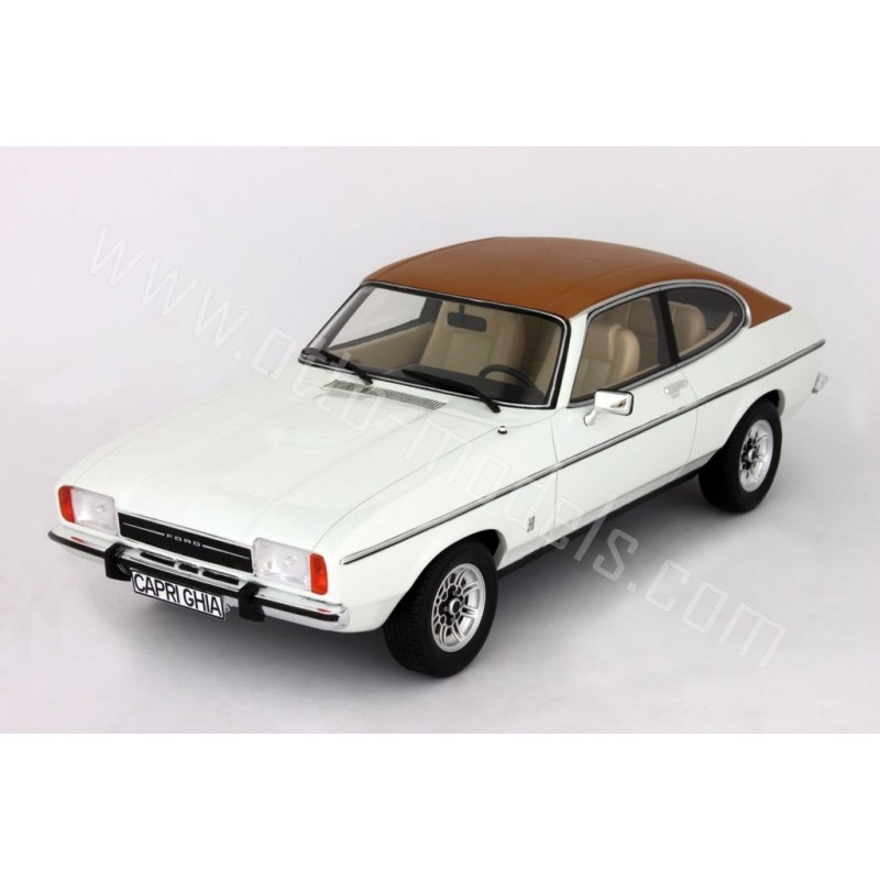 Ford Capri Mk.2 3.0L V6 Ghia Diamond White 1974