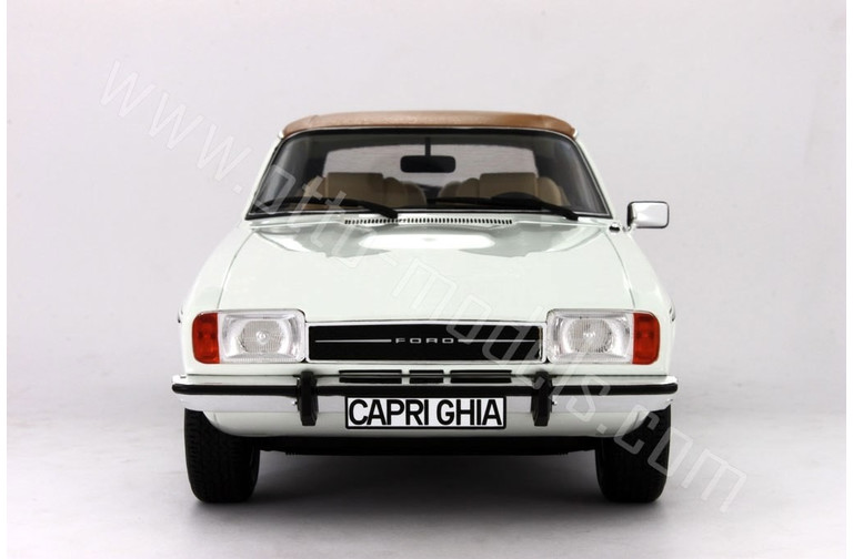 Ford Capri Mk.2 3.0L V6 Ghia Diamond White 1974