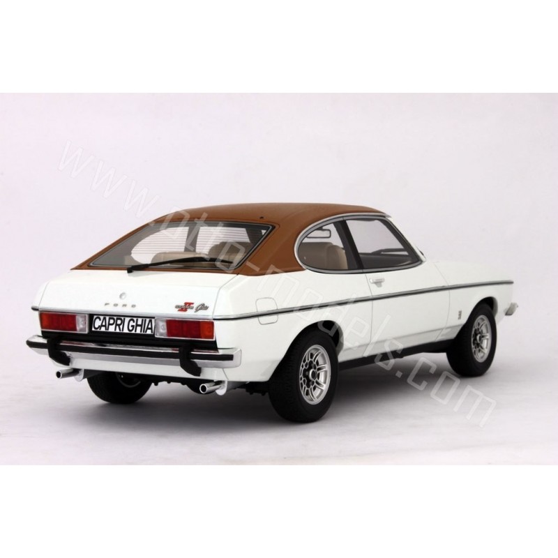 Ford Capri Mk.2 3.0L V6 Ghia Diamond White 1974