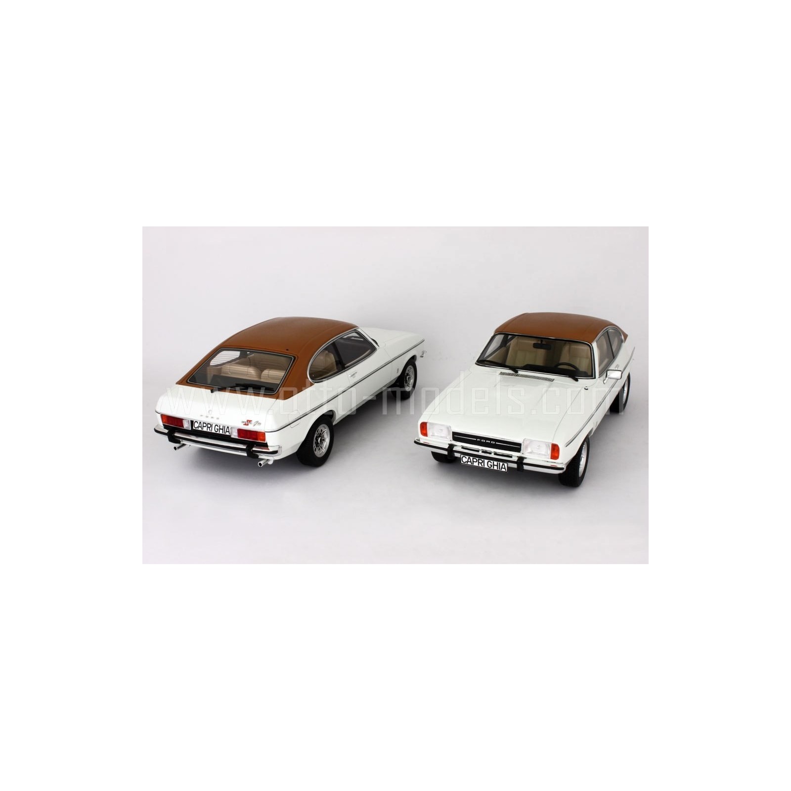 Ford Capri Mk.2 3.0L V6 Ghia Diamond White 1974