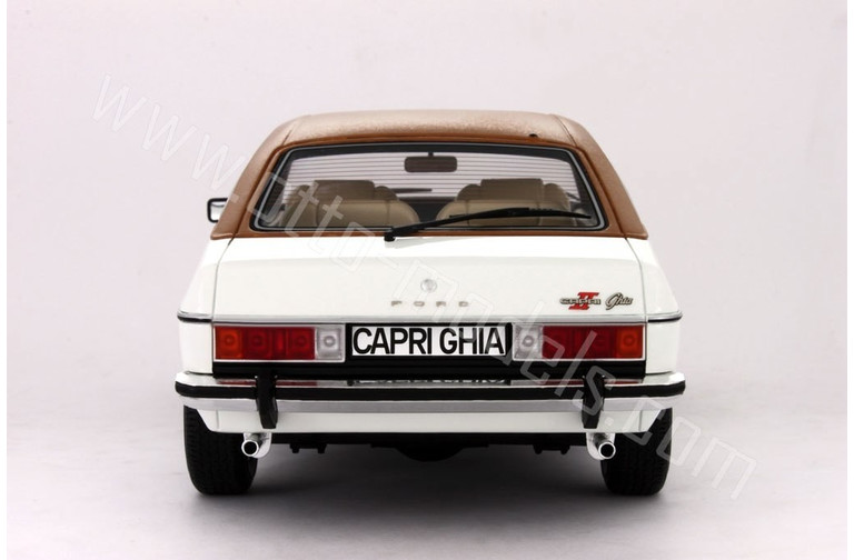 Ford Capri Mk.2 3.0L V6 Ghia Diamond White 1974