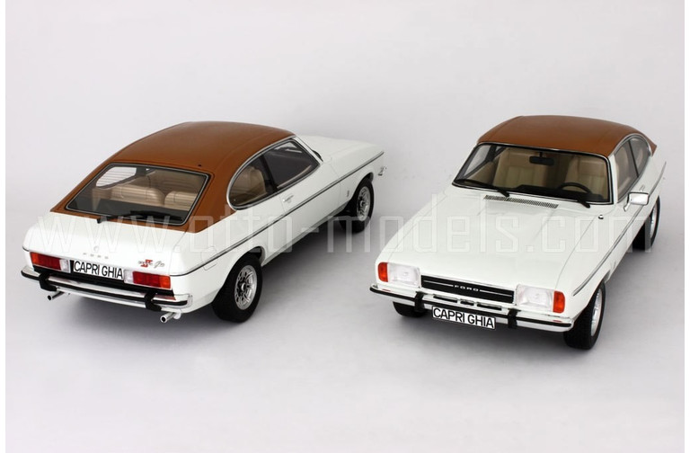 Ford Capri Mk.2 3.0L V6 Ghia Diamond White 1974