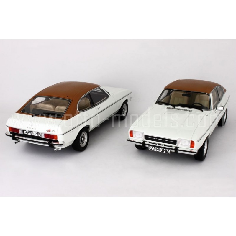 Ford Capri Mk.2 3.0L V6 Ghia Diamond White 1974