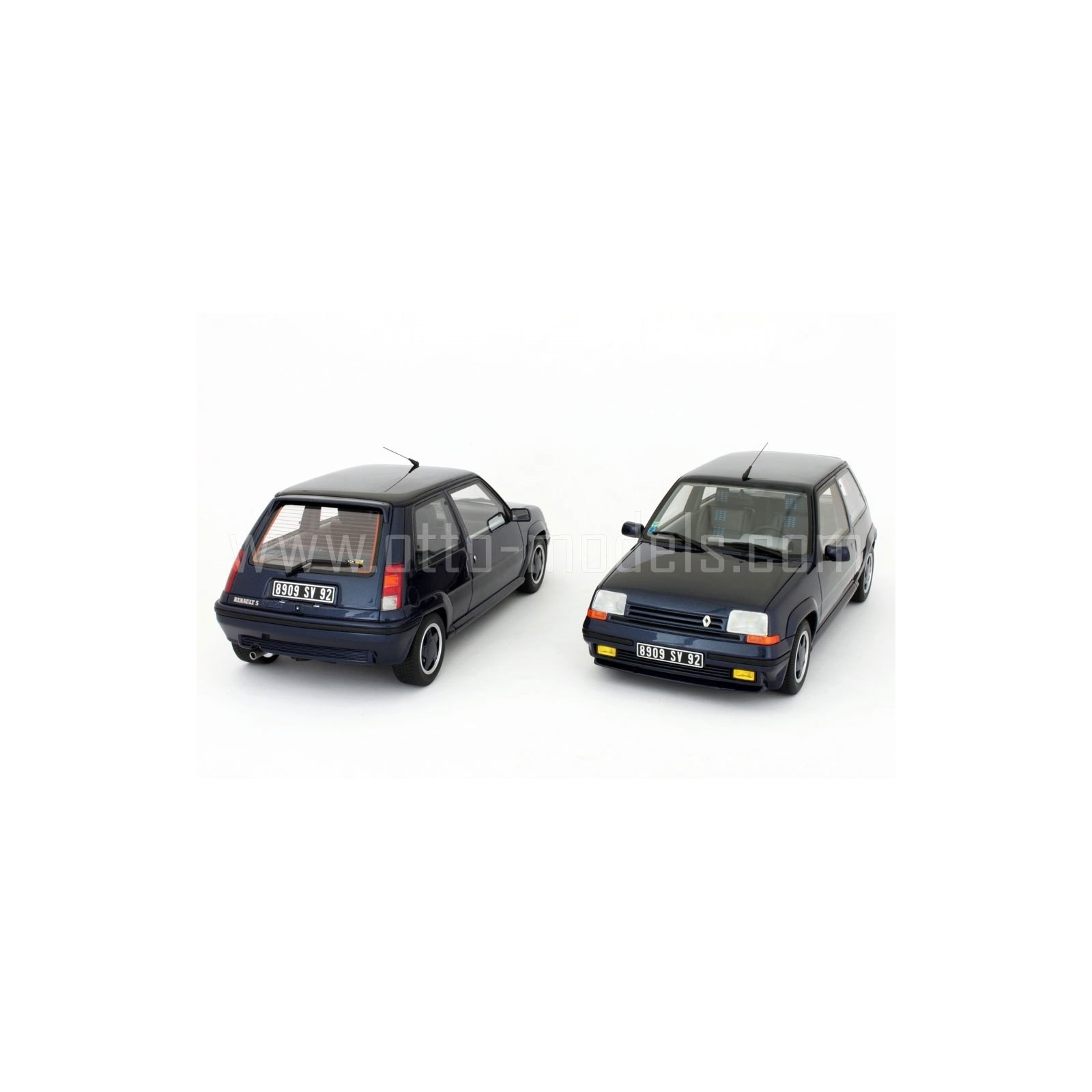 Renault 5 GT Turbo Alain Oreille Bleu Sport 449 Metalisé 1989