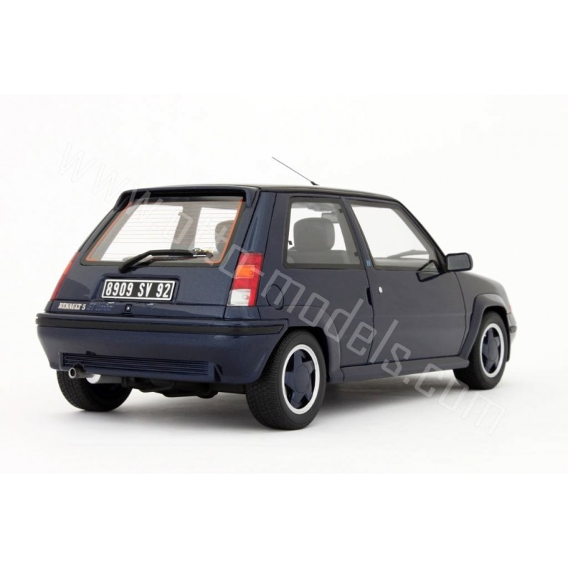 Renault 5 GT Turbo Alain Oreille Bleu Sport 449 Metalisé 1989