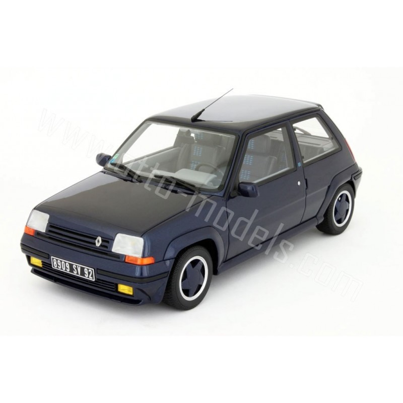 Renault 5 GT Turbo Alain Oreille Bleu Sport 449 Metalisé 1989