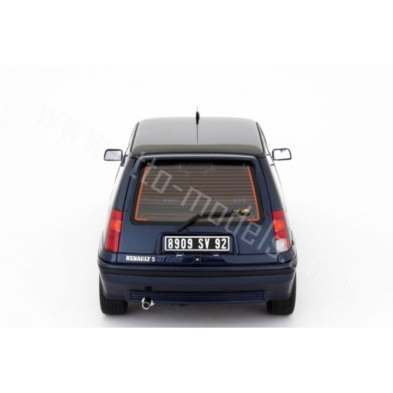 Renault 5 GT Turbo Alain Oreille Bleu Sport 449 Metalisé 1989