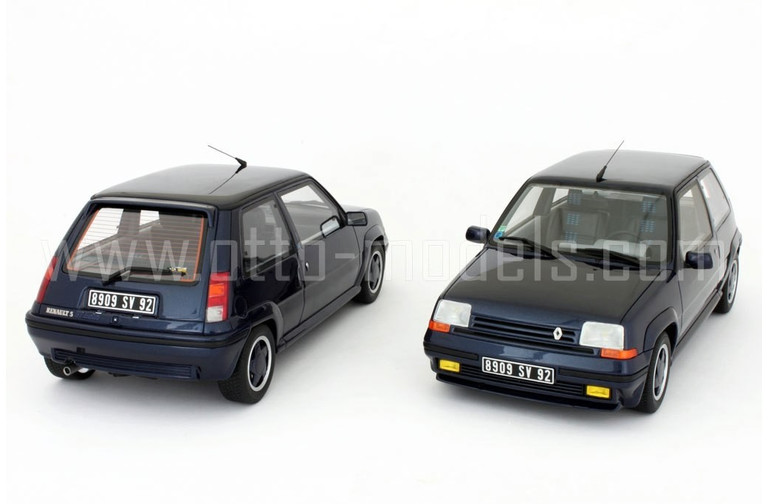 Renault 5 GT Turbo Alain Oreille Bleu Sport 449 Metalisé 1989