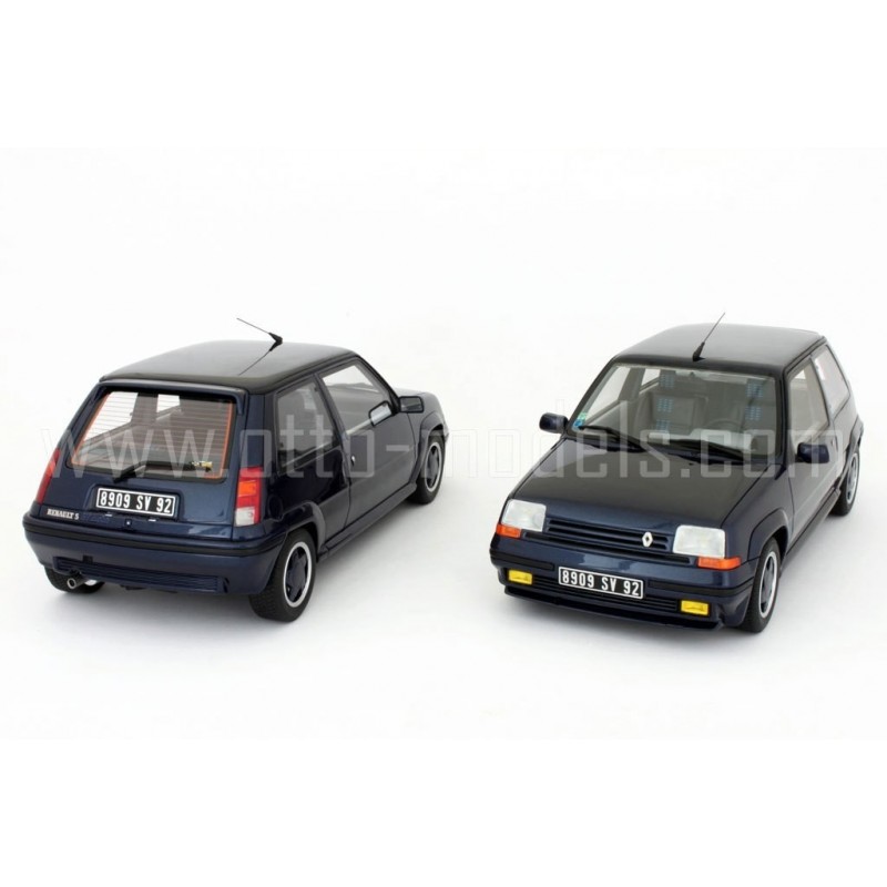 Renault 5 GT Turbo Alain Oreille Bleu Sport 449 Metalisé 1989