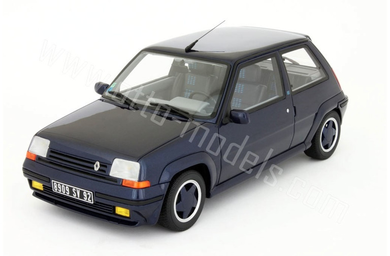 Renault 5 GT Turbo Alain Oreille Bleu Sport 449 Metalisé 1989