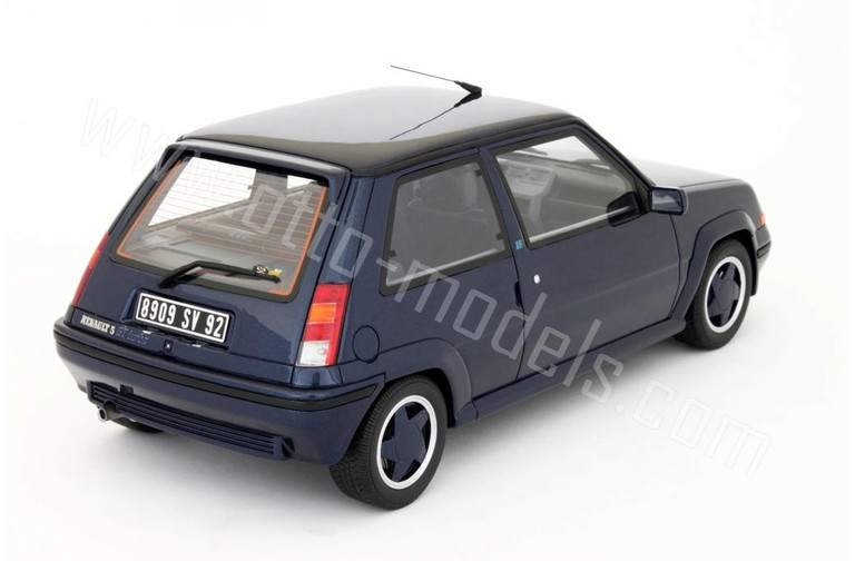 Renault 5 GT Turbo Alain Oreille Bleu Sport 449 Metalisé 1989