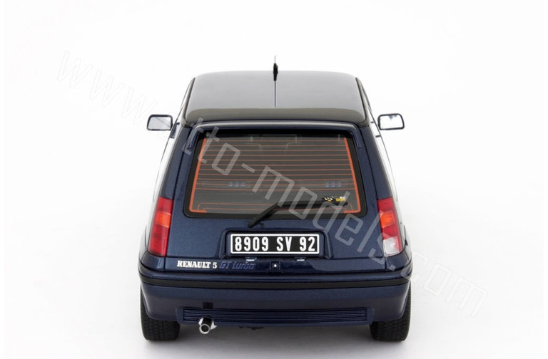 Renault 5 GT Turbo Alain Oreille Bleu Sport 449 Metalisé 1989