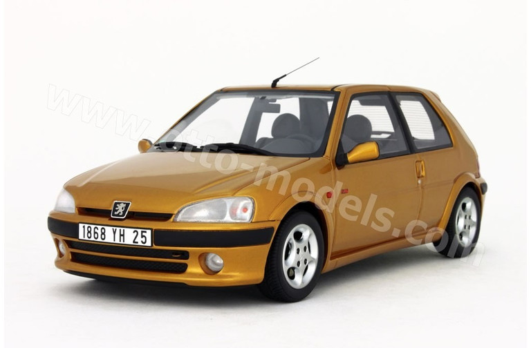 Peugeot 106 Ph.2 S16 Jaune Vermeer 1996