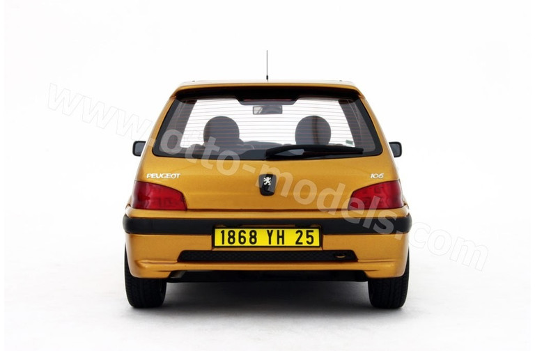 Peugeot 106 Ph.2 S16 Jaune Vermeer 1996