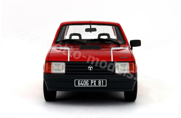 Talbot Samba Rallye Rouge Vallelunga 1983