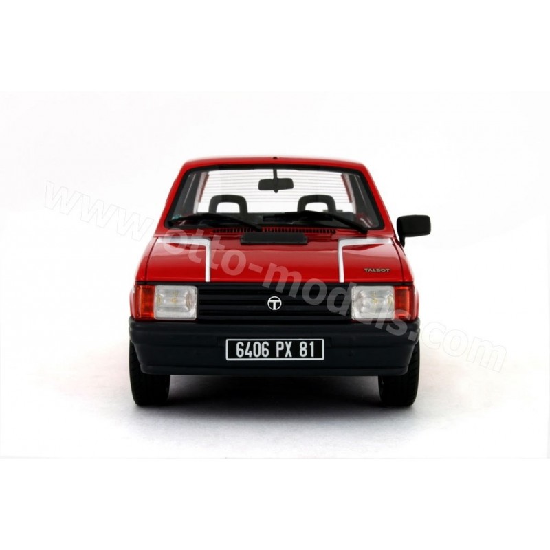 Talbot Samba Rallye Rouge Vallelunga 1983