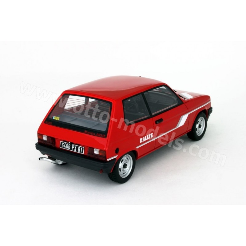 Talbot Samba Rallye Rouge Vallelunga 1983