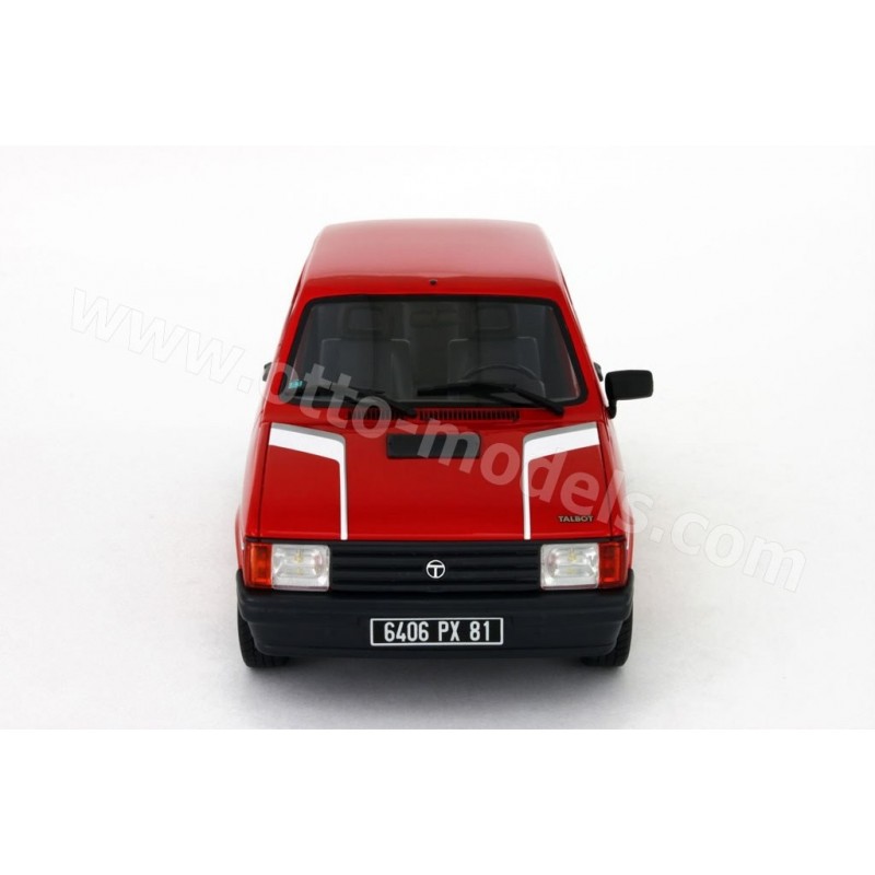 Talbot Samba Rallye Rouge Vallelunga 1983